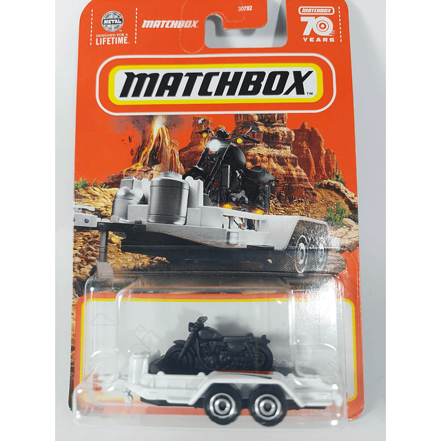 TRAILER DE MOTO 1-64 Matchbox