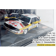 Audi Quattro  Rallye monte carlo 1-43 Carro A Escala De Colección