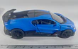 BUGATTI DIVO AZUL ESCALA 1/36 ,MARCA KINSMART﻿