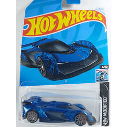 MCLAREN SOLUS azul hot Wheels, Escala 1-64