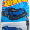 MCLAREN SOLUS azul hot Wheels, Escala 1-64