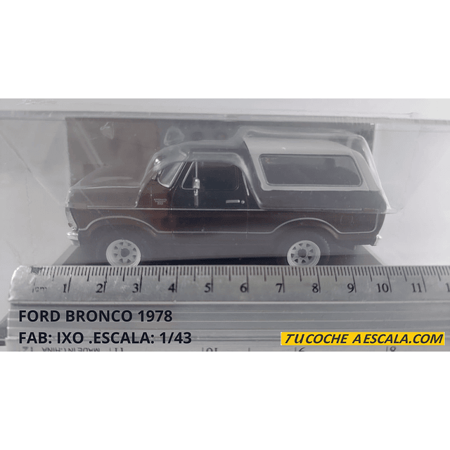 Ford Bronco 1978 Escala 1:40 marca ixo 