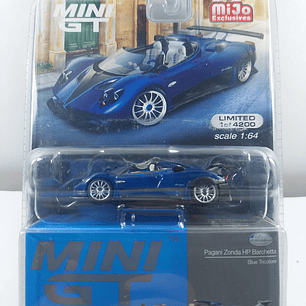 PAGANI ZONDA HP BARCHETTA MINI GT, Escala 1-64 