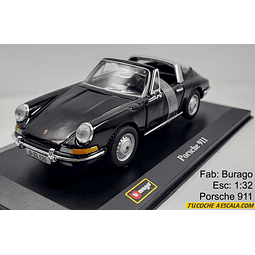 PORSCHE 911 TARGA ESCALA 1/32, MARCA BURAGO