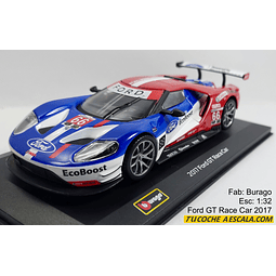 FORD GT RACE CAR 2017 ESCALA 1/32, MARCA BURAGO