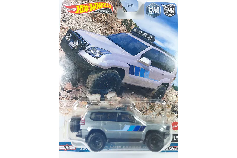 toyota land cruiser prado , Hot Wheels, Escala 1-64