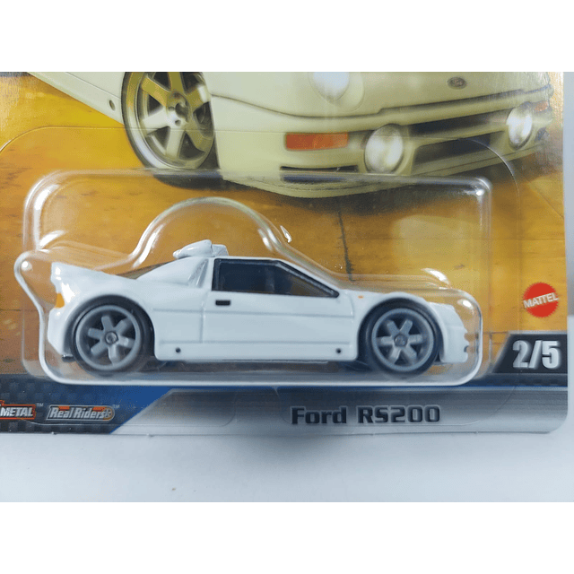 FORD RS 200, Hot Wheels, Escala 1-64