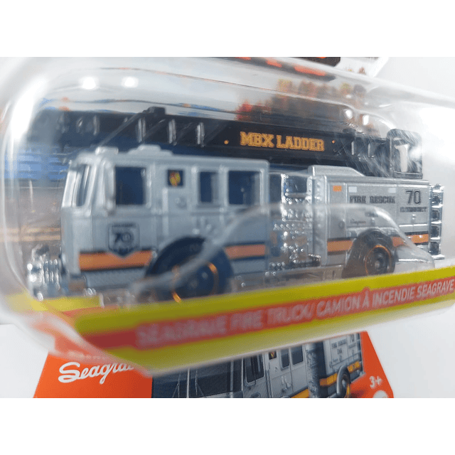 CAMION DE BOMBEROS SEAGRAVE  Matchbox, Escala 1-64