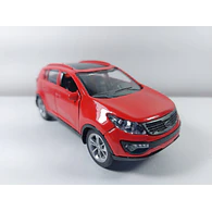 Kia sportage Rojo Escala 1/36 con luces LED