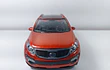 Kia sportage Rojo Escala 1/36 con luces LED