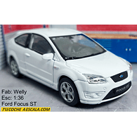 FORD FOCUS ST BLANCO MARCA WELLY ESCALA 1/36﻿