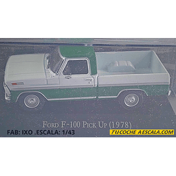Ford F 100 1978, Escala 1/43 , Marca Ixo