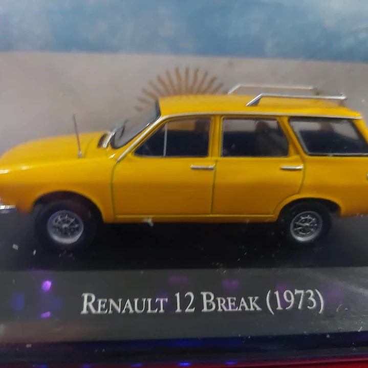 Renault 12 Break amarillo, Ixo, Escala 1-43 1