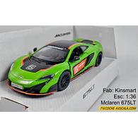 McLaren 675LT VERDE  Kinsmart, Escala 1-36