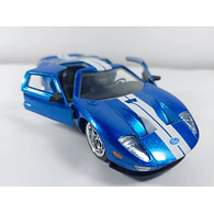 FORD GT 2005 AZUL ESCALA 1/32 ,MARCA JADA