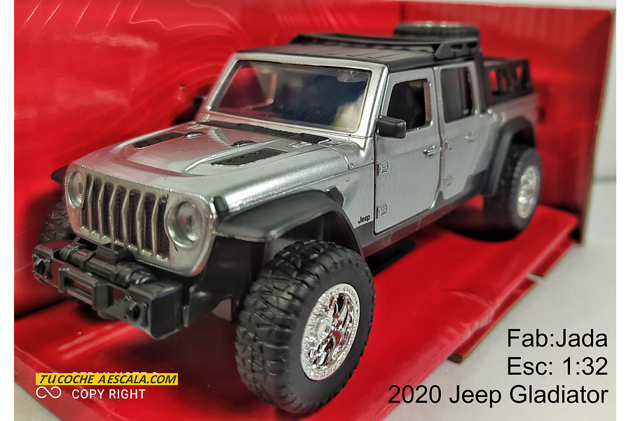 Jeep GLADIATOR Jada, Escala 1-32