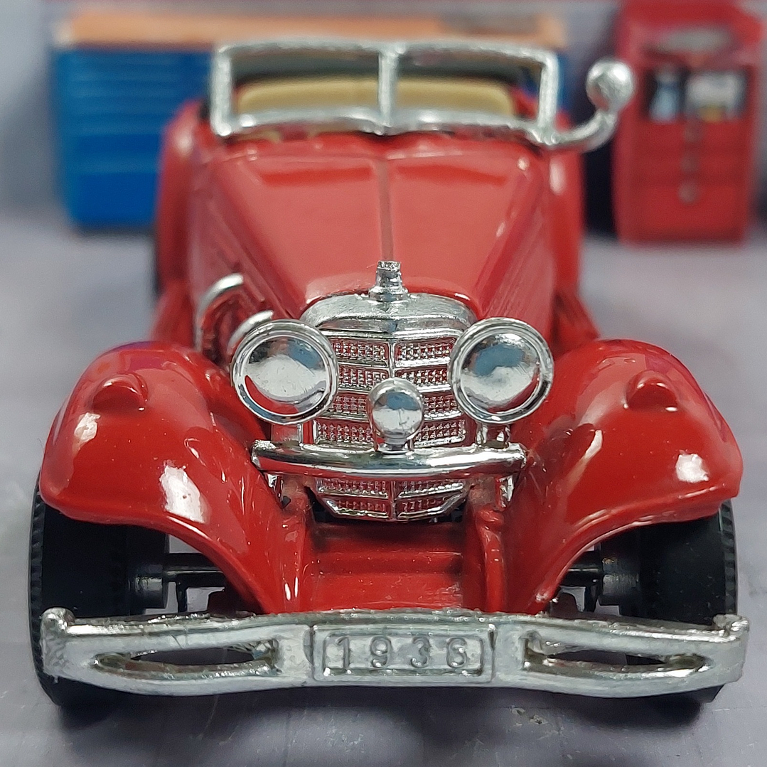 Mercedes-Benz 500k, Welly, Escala 1-36 2