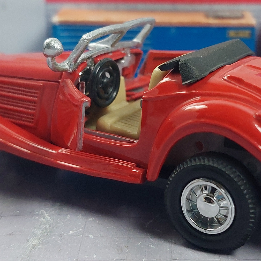 Mercedes-Benz 500k, Welly, Escala 1-36 5