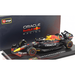 RB18 Max Verstappen, Burago, Escala 1-24 Caja acrilica