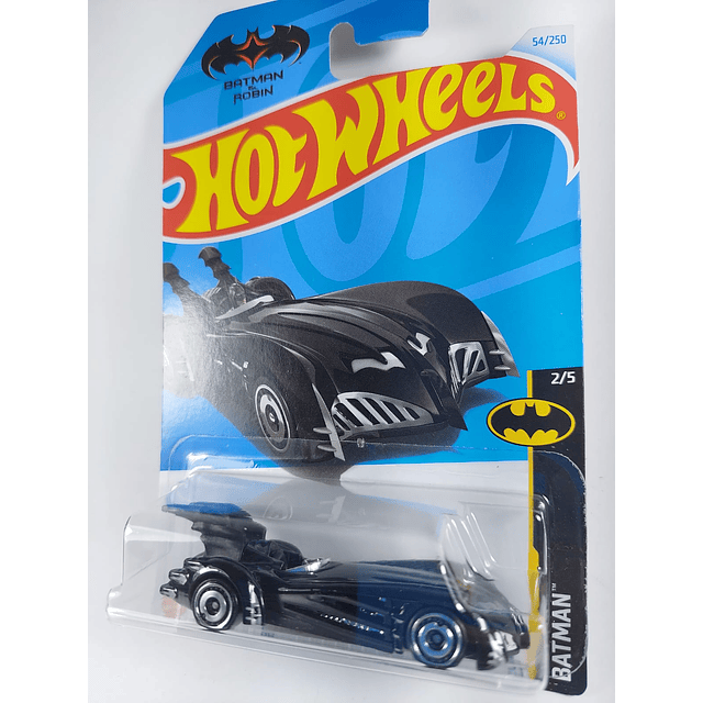 Batimóvil Batman Y ROBIN Hot Wheels, Escala 1-64