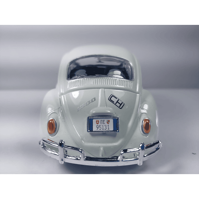 Volkswagen Escarabajo BLANCO Escala 1/24