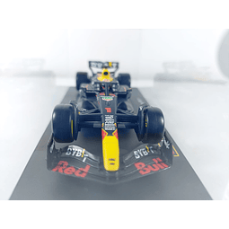 RB19 Max Verstappen, Burago, Escala 1-43 Caja acrilica