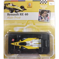 F1 Alain Prost,RENAULT RE 40 1983 Carro a Escala 1/43 de Colección