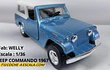 Jeep Jeepster Commando 1967 Escala 1/36, marca welly