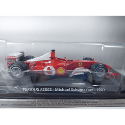 Ferrari F2002-2002 Michael Schumacher, Ixo, Escala 1-24