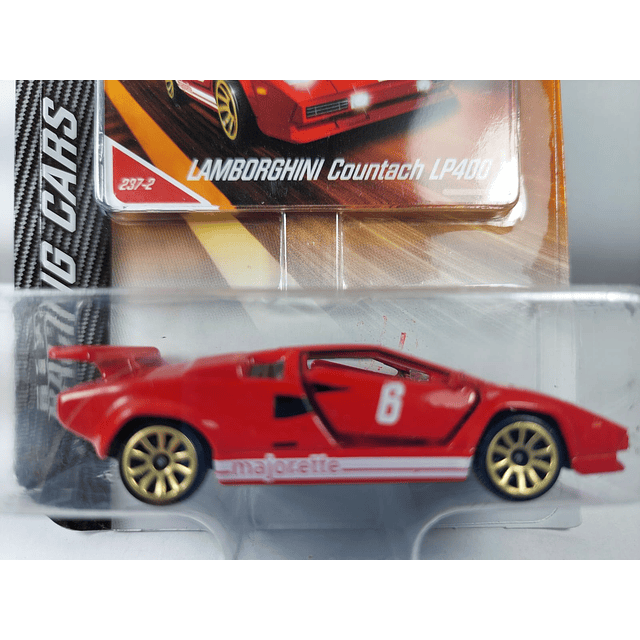 Lamborghini Countach LP 400 #6 Marca Majorette 