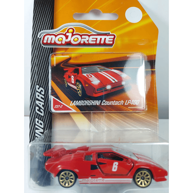 Lamborghini Countach LP 400 #6 Marca Majorette 