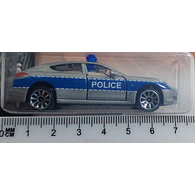 Porsche Panamera De Policía A Escala 1/64 Marca Majorette
