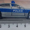 Porsche Panamera De Policía A Escala 1/64 Marca Majorette