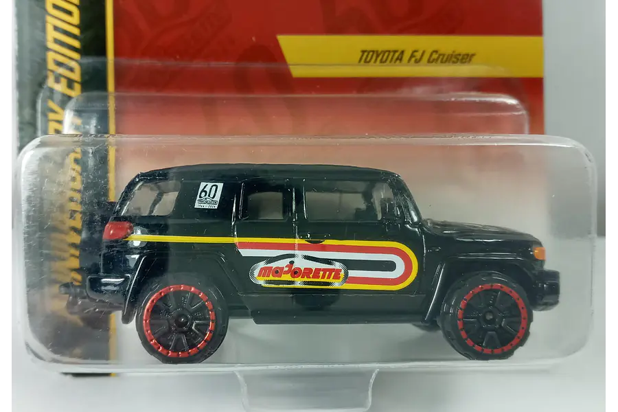 Toyota FJ CRUISER 60 ANIVERSARIO DE Majorette, Escala 1-64