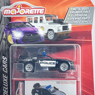 Ford Mustang Gt Police Escala De Coleccion Marca Majorette  