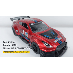Nissan Gtr de competicion Escala 1/36