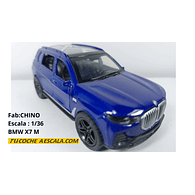 BMW X7 m Escala 1-36 CHINO 