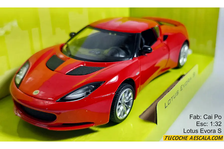 LOTUS EVORA S ESCALA 1/32 MARCA CAI PO 