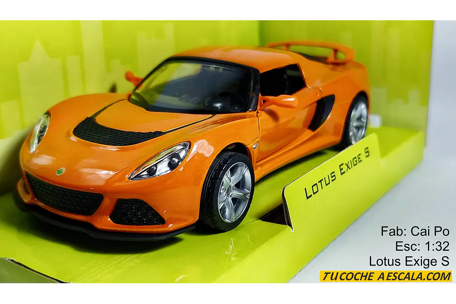 LOTUS EXIGE S ESCALA 1/32 MARCA CAI PO 