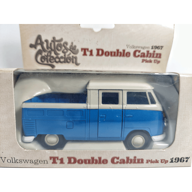 Volkswagen doble cabina pick up 1967, Welly, Escala 1-36