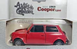 Mini Cooper 1300 rojo Escala 1/36 , MARCA WELLY