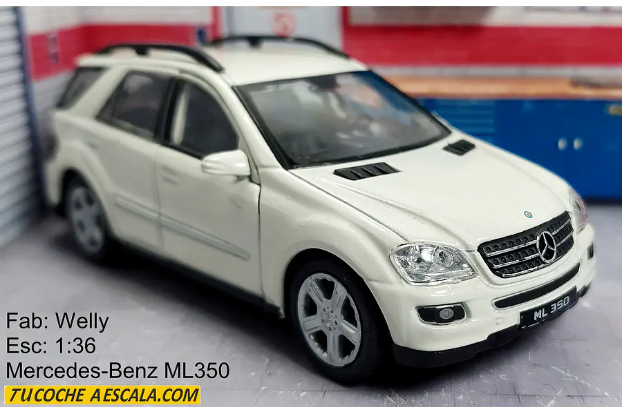 Mercedes-Benz ML 350 Welly, Escala 1-36 