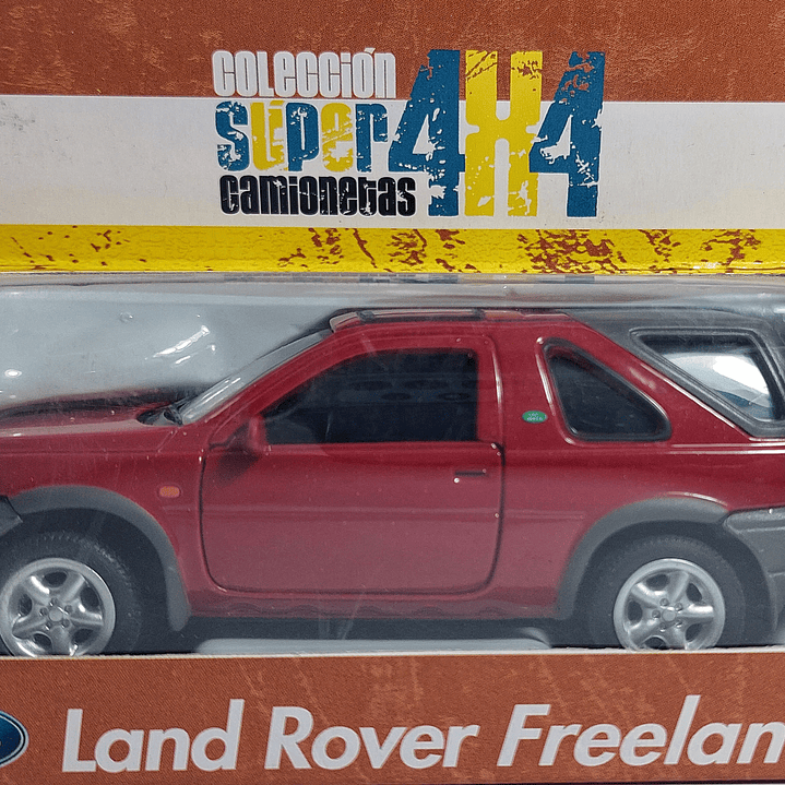 Land Rover Freelander vinotinto , Escala 1/36, Marca WELLY 6