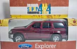 FORD Explorer, Escala 1-36 VINO TINTO marca welly
