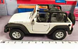 Jeep Wrangler Rubicon Blanco DESCAPOTADO Escala 1/36 Marca Welly