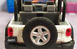 Jeep Wrangler Rubicon Blanco DESCAPOTADO Escala 1/36 Marca Welly