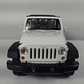 Jeep Wrangler Rubicon Blanco DESCAPOTADO Escala 1/36 Marca Welly - Miniatura 5