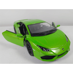 Lamborghini HURACAN  verde Escala 1/36, Marca KINSMART