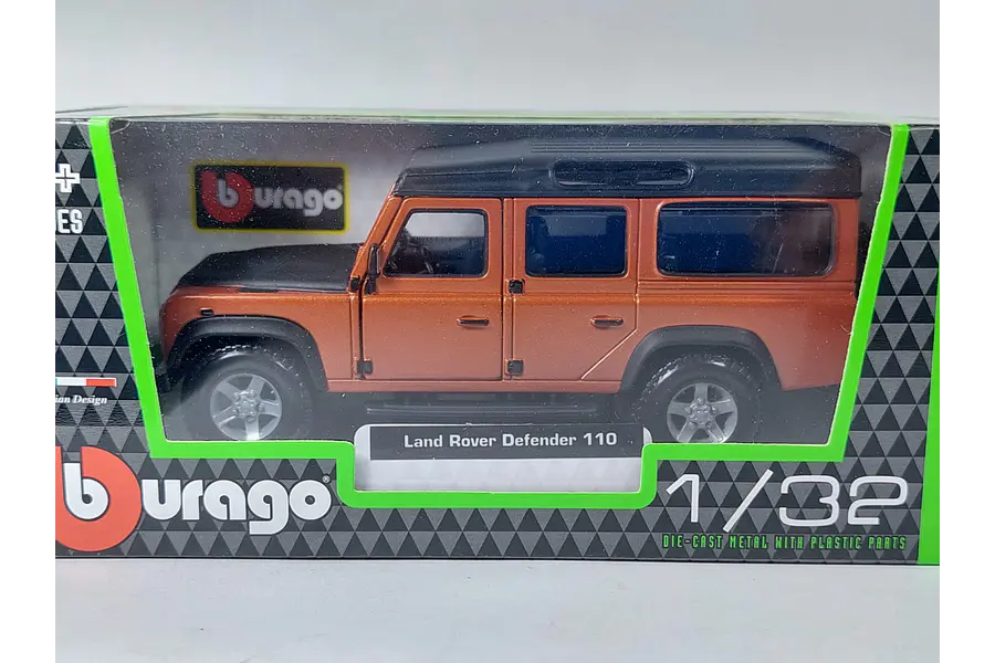 LAND ROVER DEFENDER 110 CAFE ESCALA 1/32 MARCA BURAGO