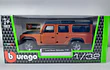 LAND ROVER DEFENDER 110 CAFE ESCALA 1/32 MARCA BURAGO